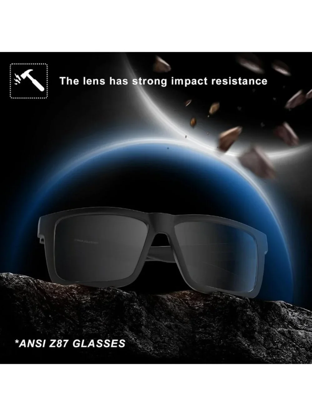 Ultralight UV400 Protection Sunglasses for Men & Women - Stylish TR90 Frame